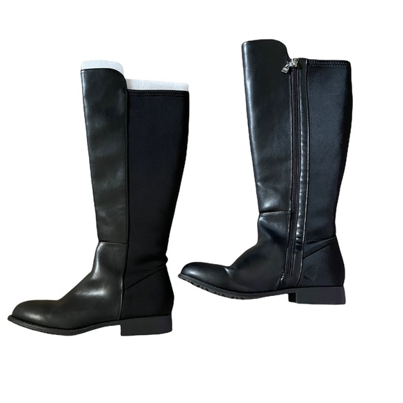 Stuart Weitzman 5050 BootTall Black Boots Size 4 EUC - Picture 3 of 5